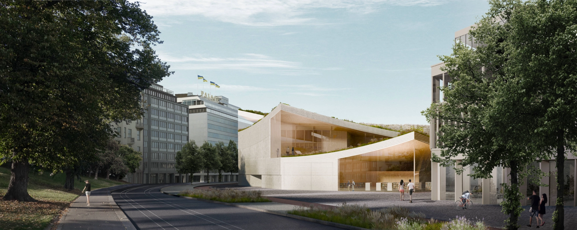 Exterior view from Tähtitorninmäki.