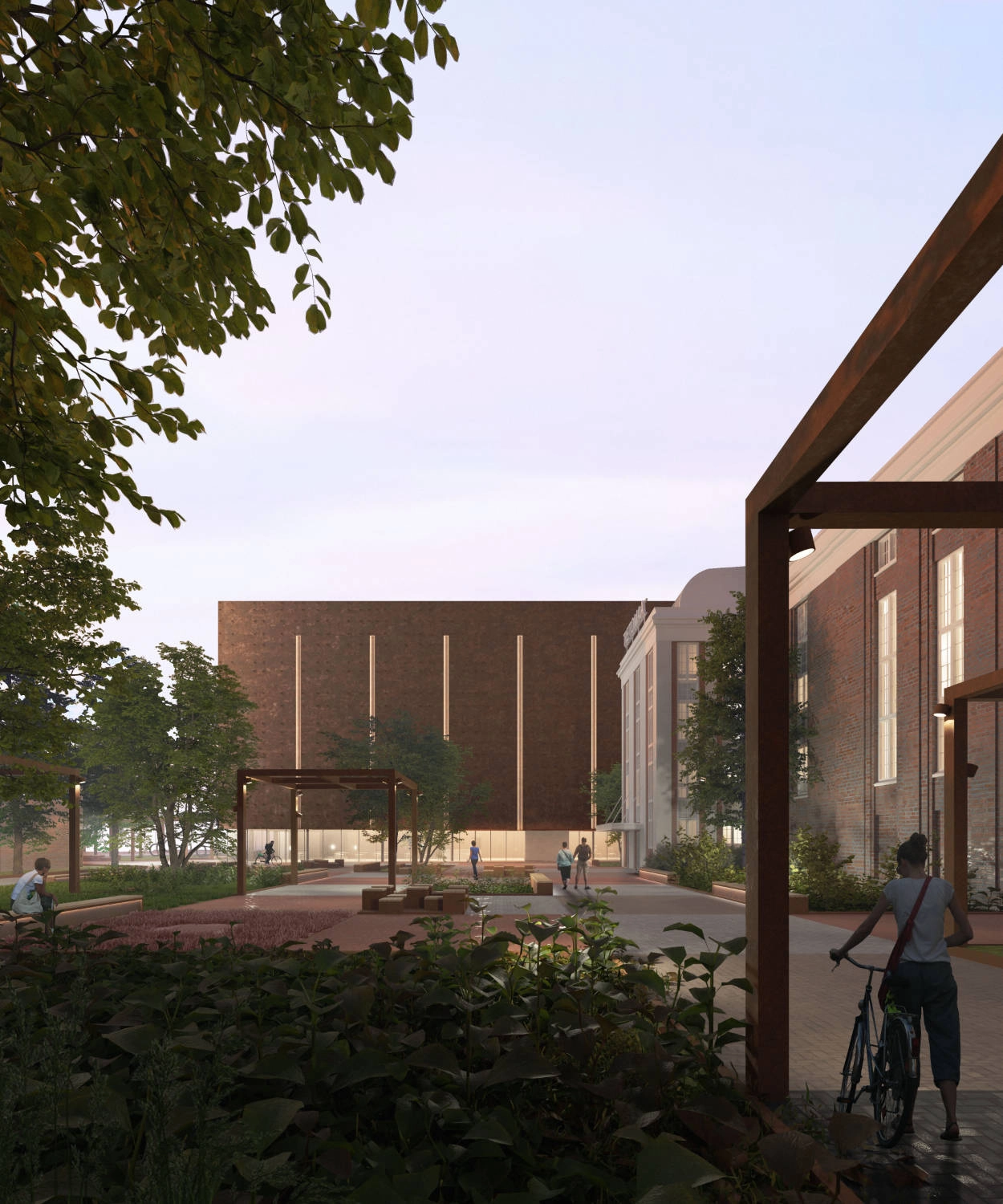 Exterior view of Oulu Museum and Science center.